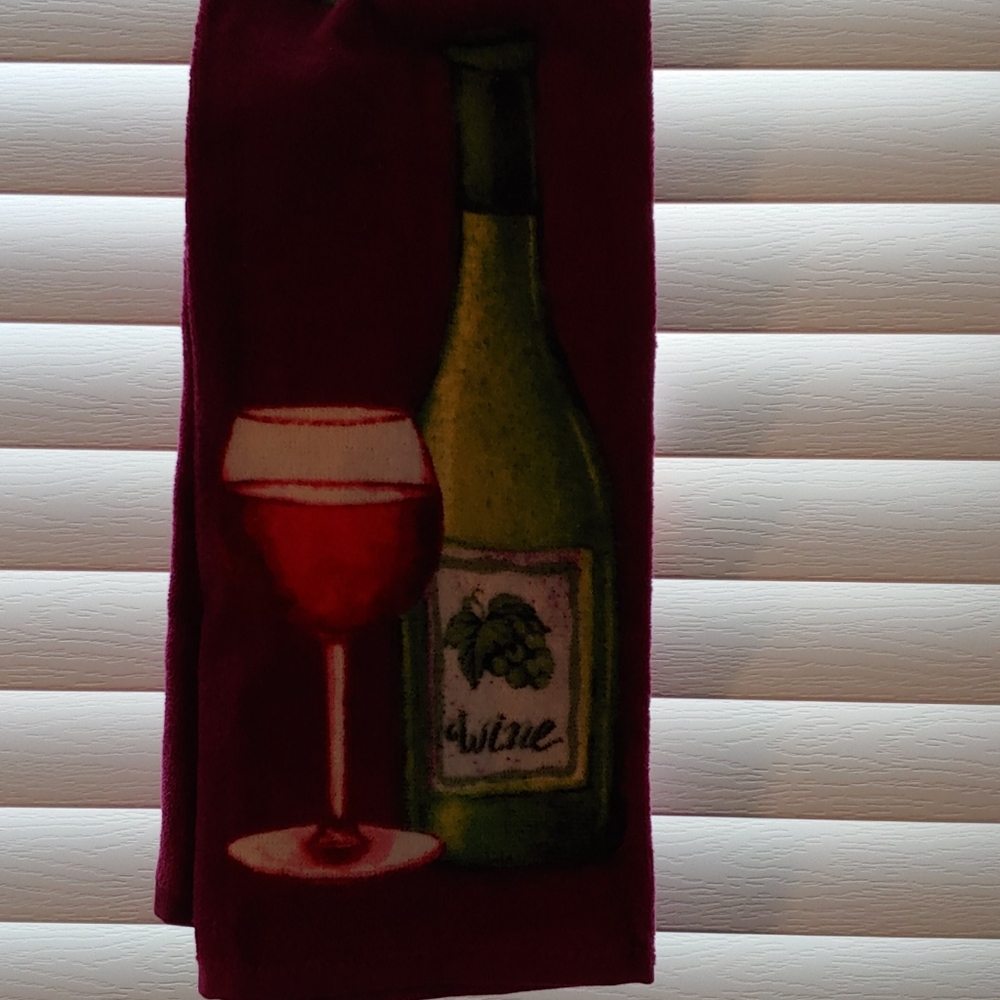 Kitchen Towel Set *Wine* - Picture 5 of 5